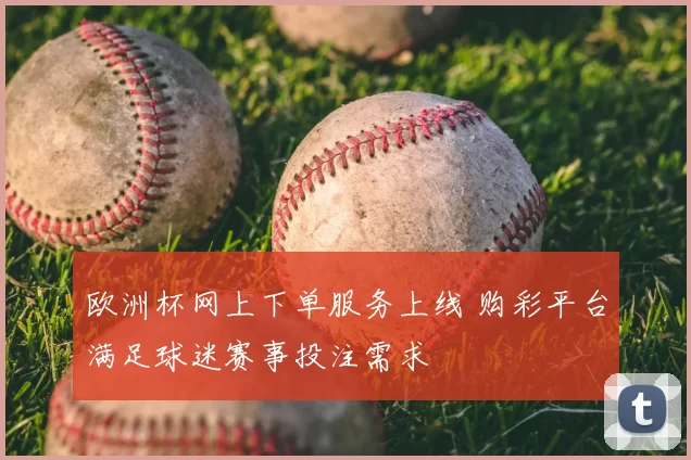 欧洲杯网上下单服务上线 购彩平台满足球迷赛事投注需求
